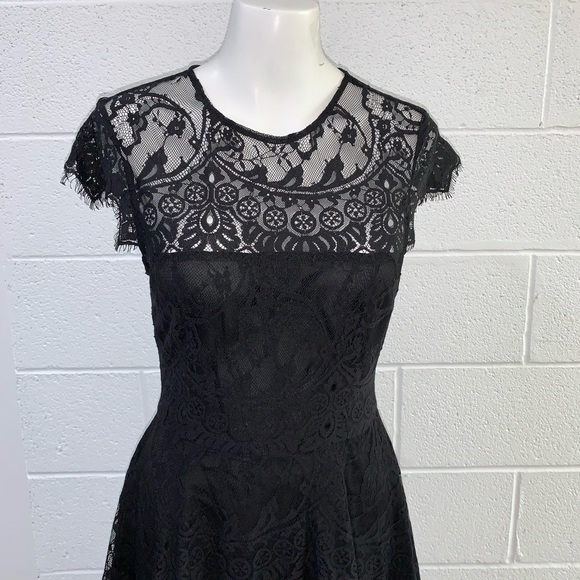 BB Dakota Rylin Black Lace Dress from Nordstrom - Picture 2 of 7